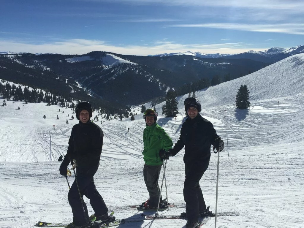 Check out this fit mom's winter ski vacation to Vail, Colorado. 
