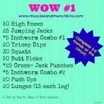 First WOW: Workout of the Week