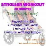 Stroller Workout Easing Back into Running