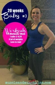 This fit mom is sharing her journey to baby #3 as she lives out a fit pregnancy by staying active, listening to her body and trying her best to eat well. Check out her 20 week update.